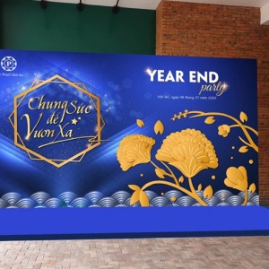 In bài sinh viên backdrop